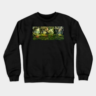 Fantasy Gnome Forest Crewneck Sweatshirt